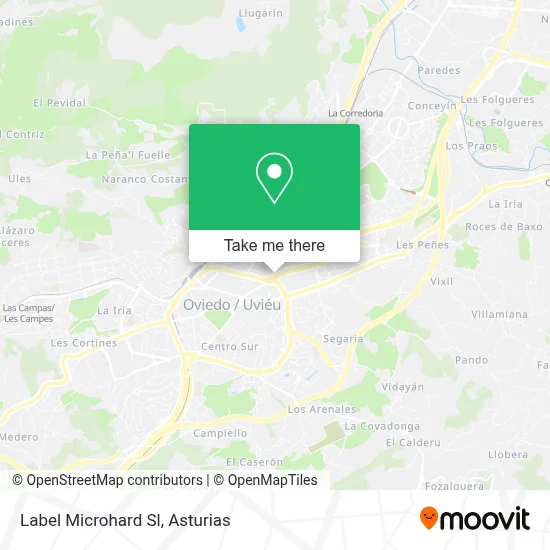 Label Microhard Sl map