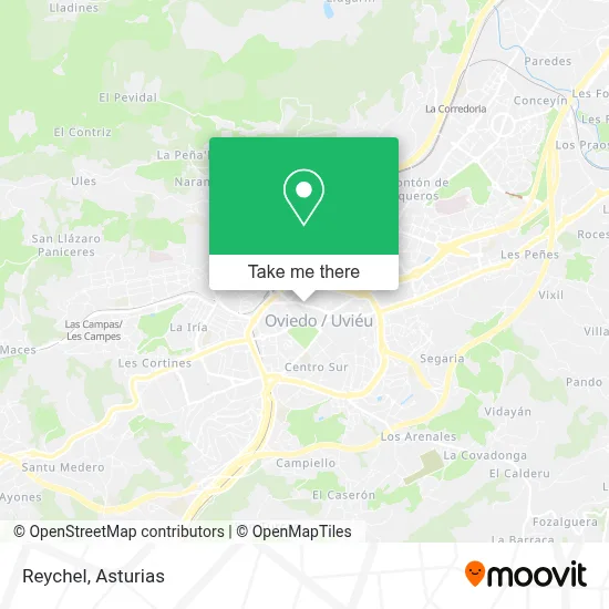 Reychel map