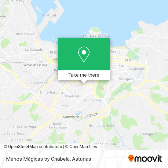 Manos Mágicas by Chabela map