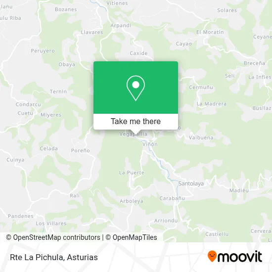 Rte La Pichula map