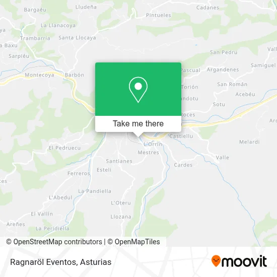 Ragnaröl Eventos map