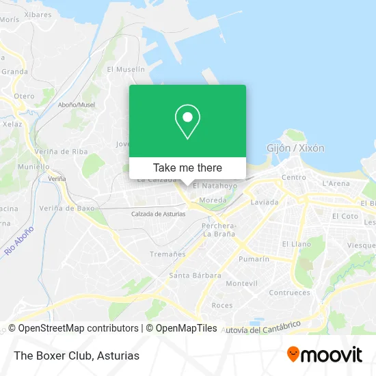 The Boxer Club map