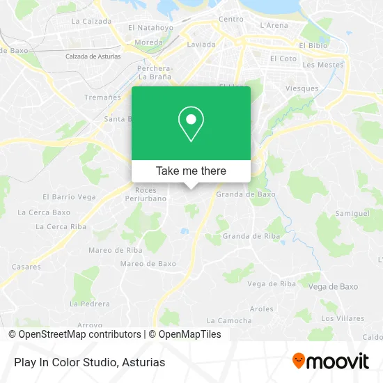 Play In Color Studio map