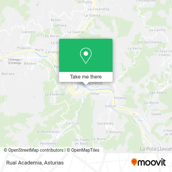 Rual Academia map