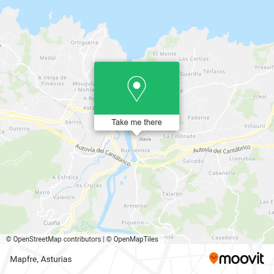 Mapfre map