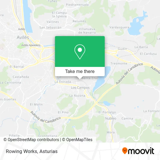 Rowing Works map