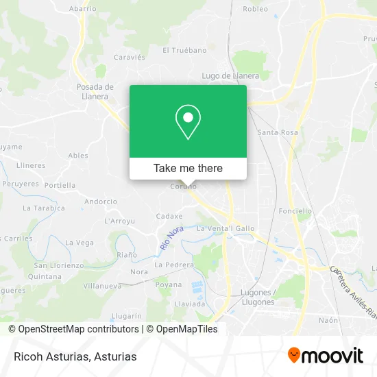 Ricoh Asturias map