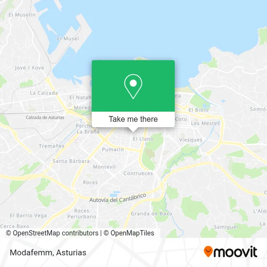Modafemm map
