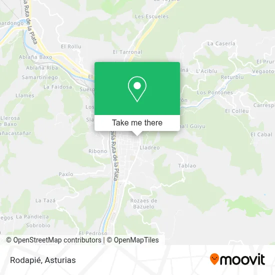 Rodapié map