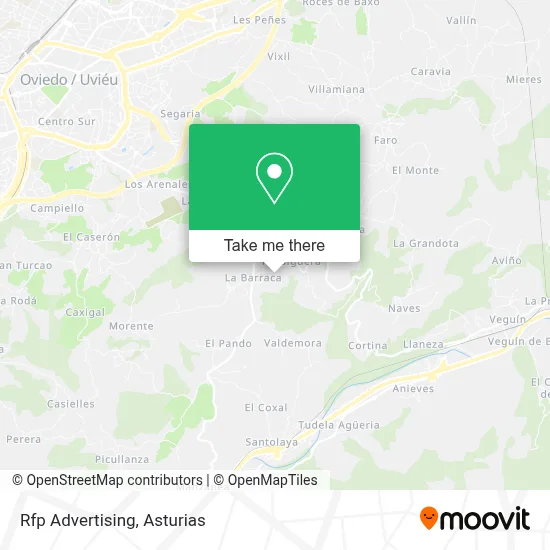 Rfp Advertising map