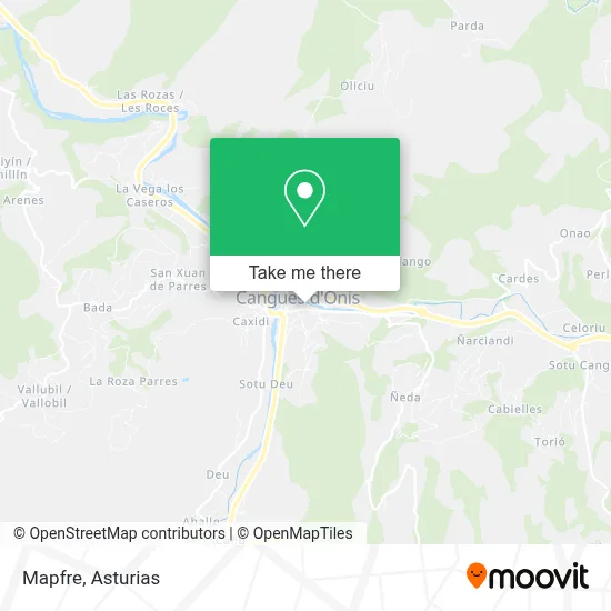 Mapfre map