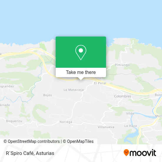 R´Spiro Café map