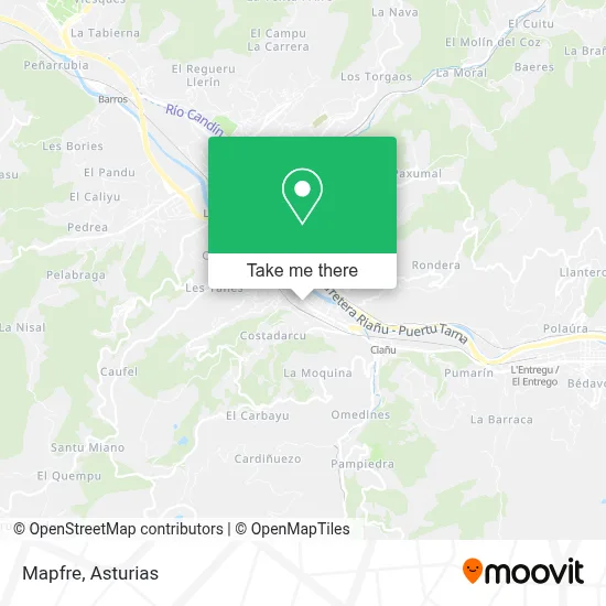 Mapfre map