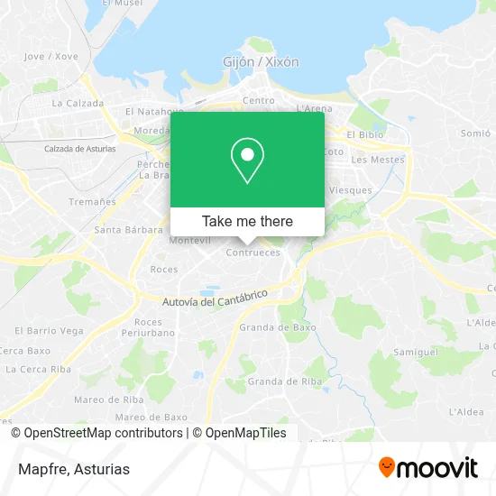 Mapfre map