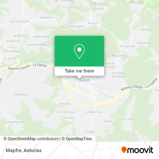 Mapfre map