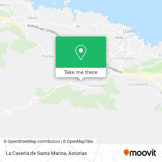 La Caseria de Santa Marina map