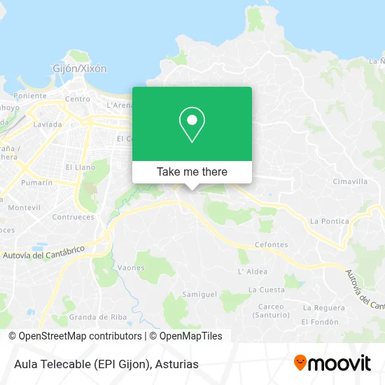 Aula Telecable (EPI Gijon) map