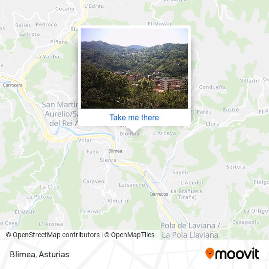 Blimea map