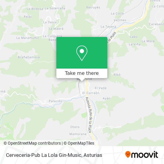 Cerveceria-Pub La Lola Gin-Music map