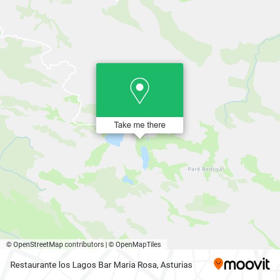 Restaurante los Lagos Bar Maria Rosa map
