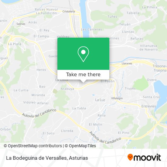 La Bodeguina de Versalles map