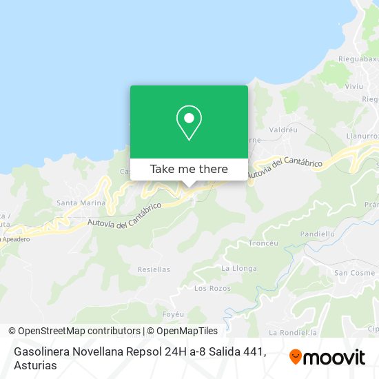 How To Get To Gasolinera Novellana Repsol 24h A 8 Salida 441 In Cudillero By Bus