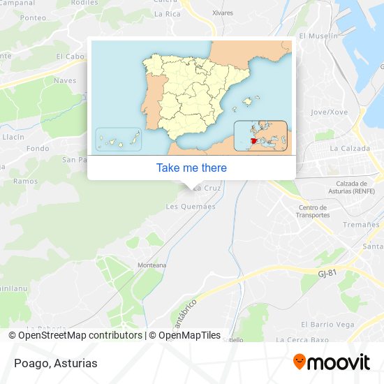 Poago map