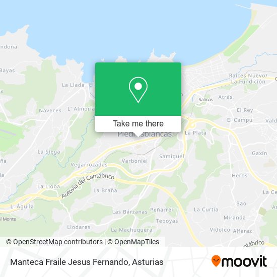 Manteca Fraile Jesus Fernando map