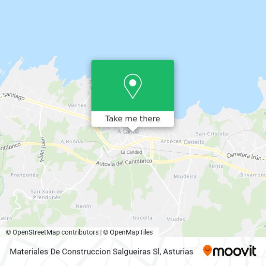 Materiales De Construccion Salgueiras Sl map