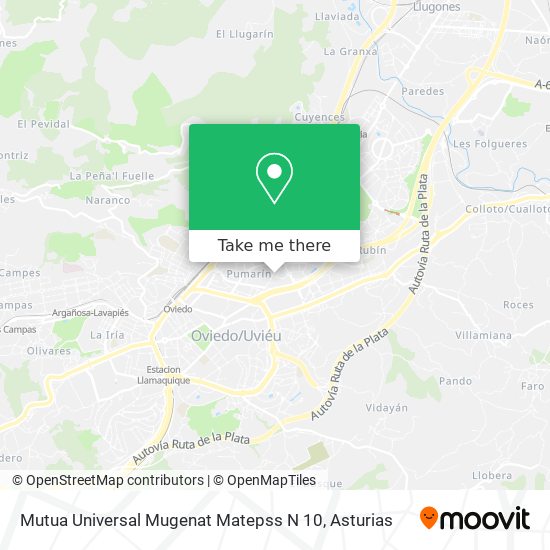 mapa Mutua Universal Mugenat Matepss N 10