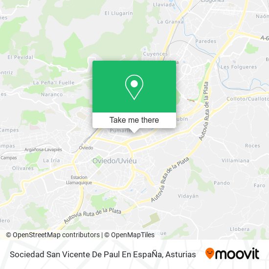 mapa Sociedad San Vicente De Paul En EspaÑa