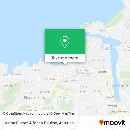 Vigon Suarez Alfonso Paulino map