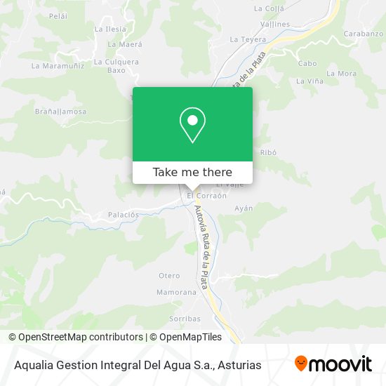 Aqualia Gestion Integral Del Agua S.a. map