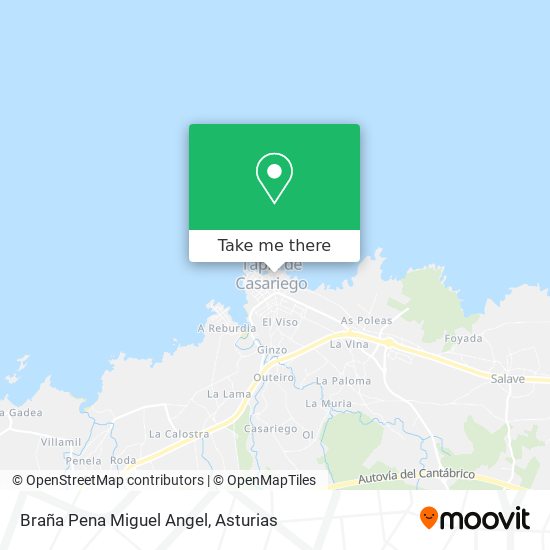 Braña Pena Miguel Angel map