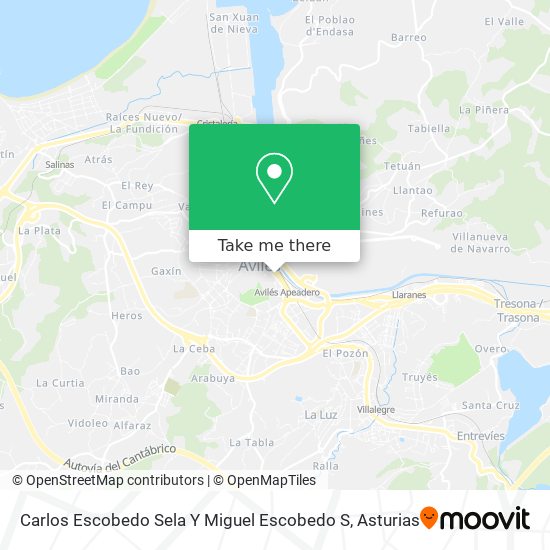 Carlos Escobedo Sela Y Miguel Escobedo S map
