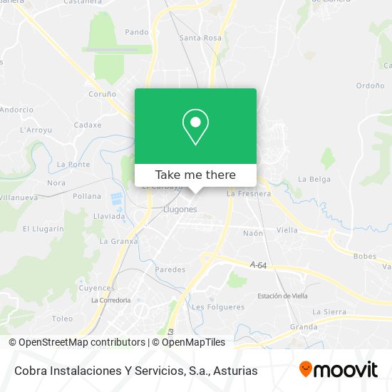 Cobra Instalaciones Y Servicios, S.a. map