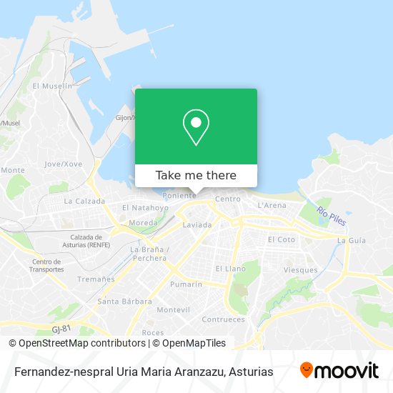 Fernandez-nespral Uria Maria Aranzazu map