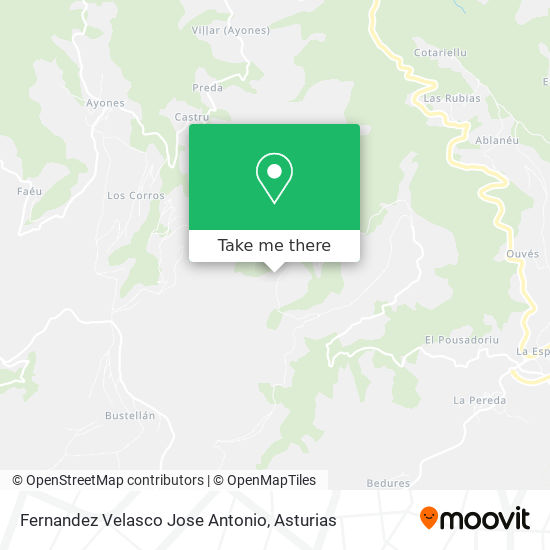 Fernandez Velasco Jose Antonio map
