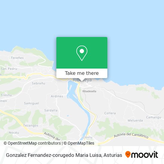 Gonzalez Fernandez-corugedo Maria Luisa map