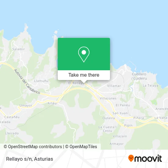Rellayo s/n map