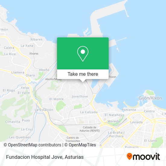 Fundacion Hospital Jove map