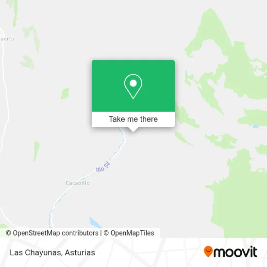 Las Chayunas map