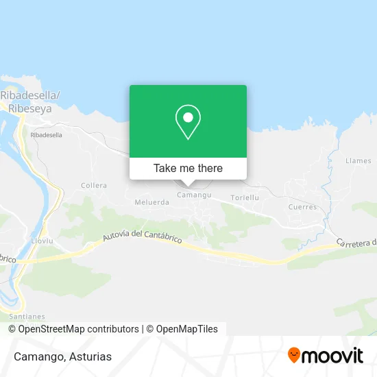 Camango map