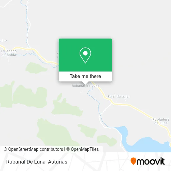 Rabanal De Luna map
