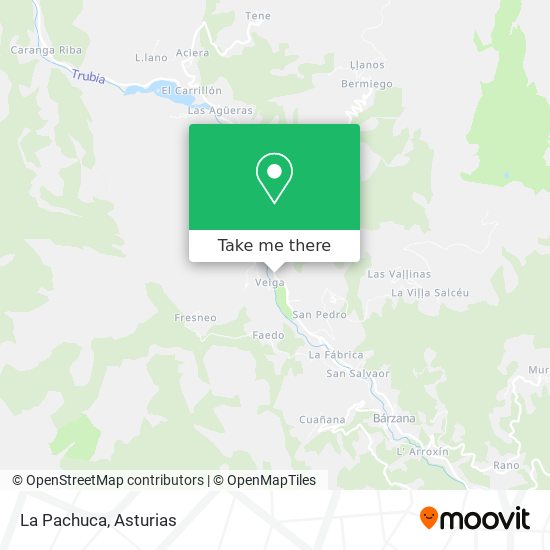 La Pachuca map