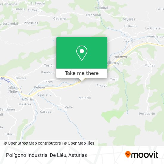 Polígono Industrial De Lléu map