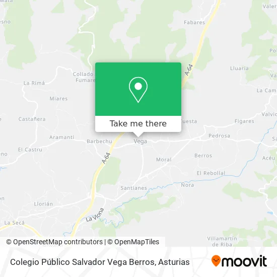 Colegio Público Salvador Vega Berros map