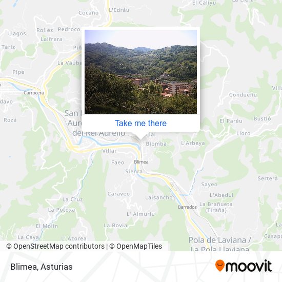 Blimea map