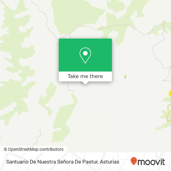 Santuario De Nuestra Señora De Pastur map