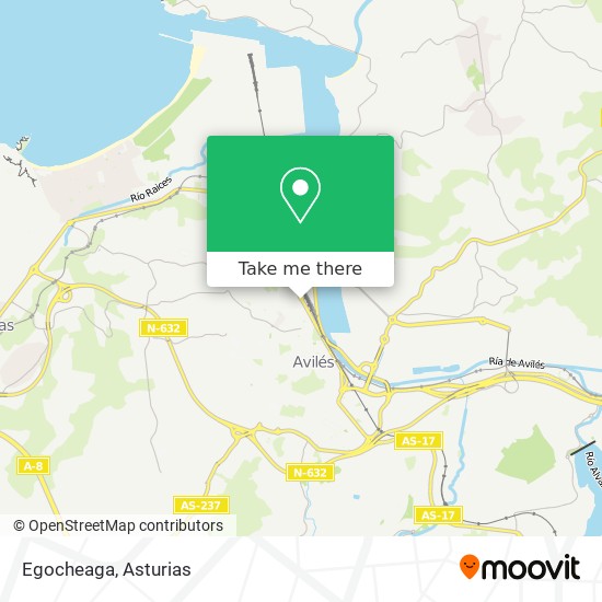 mapa Egocheaga